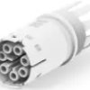 Socket housing, 5 pole, crimp connection, straight, 293615-1