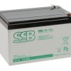 Akumulator AGM 12V 12Ah faston 6.3 SSB SBL12-12L