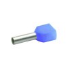 Klauke 87310 Twin Ferrule 2.5mm² Partially Insulated Blue 100 pieces