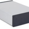 Aluminum enclosure, (L x W x H) 280 x 191 x 66 mm, natural, IP54, 1455U2802