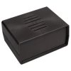Obudowa uniwersalna wentylowana z panelami bocznymi 110,0 mm × 150,0 mm × 70,0 mm z PS, kolor czarny Z3W KRADEX
