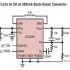 7V, 500mA Synchronous Buck-Boost DC/DC Converter