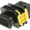 Złącze samochodowe 12-pinowe TE Connectivity 2-rzędowe Męski HDSCS Montaż na kablu Złącze samochodowe