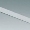 Cover strip, without recess, straight, PC, (W) 240 mm, gray, C2202401