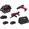 Sealey CP20VCOMBO5EU 3 x SV20 Series Cordless Power Tool Vac Kit 20V Euro Plug