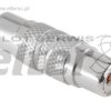 Gniazdo cinch/RCA - cinch/RCA metalowe łącznik