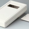 ABS handheld enclosure, (L x W x H) 195 x 101 x 59 mm, gray white (RAL 9002), IP65, A9074407