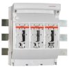 Rozłącznik skrzynkowy MULTIBLOC NH1 250A 3P Montaż na szynach systemu 40/60 przyłacza śrubowe 3xM10 T229879