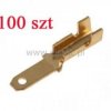 Konektor WT ( wsuwka) mosiądz 2,8 / A-1 + zaczep