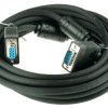 Kabel VGA złącze A Męskie złącze B Żeńskie długość 6m Czarny Roline
