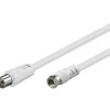 kabel przyłączeniowy SAT/antenowy, Biały