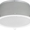 Głośnik sufitowy PA do zabudowy Monacor EDL-250C/WS, 106 dB, Moc RMS: 6 W, 70-19 000 Hz, 100 V, N/A, Kolor producenta: b