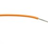 Przewód jednożyłowy linkowy, 0,5 mm², 16/0,2 mm, 20 AWG, PVC, 1 kV AC, Pomarańczowy, dł. 100m, RS PRO