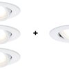 Lampa do zabudowy Paulmann Nova 4064161325842 Zestaw 4-elementowy 24 W 470 lm