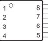 Low Dropout linear 1-cell Li-ion battery charge controller with AutoCompTM, 4.2V | DGK | 8 | -20 to 70