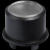 1FS091 1FS cap for Multimec 5 - Ø 9.6 mm, black, transparent surface