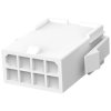 Socket housing, 8 pole, pitch 4.14 mm, straight, natural, 794941-1