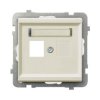 SONATA Obudowa gniazda pojedyncze ecru GPK-1R/p/27 OSPEL