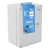 Obudowa ABS standardowa pusta 180x240x130 z ocynkowaną płytą montażową szara IP65 EDO777000 EDO