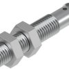 Czujnik zbliżeniowy M8 Indukcyjny 1,5 mm Festo Wpuszczany 10 → 30 V DC długość 45mm Gwintowany
