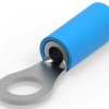 Insulated ring cable lug, 1.31-2.08 mm², AWG 16 to 14, 5 mm, blue, 51864-2