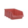 Hünersdorff 675100 Storage Bin SIZE 5 Red (312x184x489mm) 1 piece