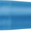 Screw-clamping adapter, 4 mm plug, spreadable to 4 mm socket, blue, CAT II, SURB 2112 NI / BL