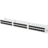 Patch panel 48 PORT 1U kat.6 szary PPU6-1048-S
