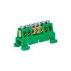 Zacisk listwa zaciskowa 7-torowa zielona 8054
