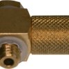 Swivel screw connection, brass, for 5 x 1 tubing, 50.130