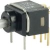 NKK Switches G22AP Przełącznik dźwigienkowy G22AP, 2 x wł/wł, 28 V DC/AC, 0.1 A, 1 szt.