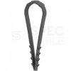 Uchwyt kablowy CMS UV 20-40mm do kabli i przewodów bezhalogenowa czarny F-TRONIC 100szt