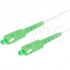 Patchcord światłowodowy FO SM SC/APC-SC/APC simplex 9/125 G.657A2 2,5m biały LANBERG