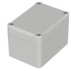 ABS enclosure, (L x W x H) 82 x 60 x 57 mm, light gray (RAL 7035), IP65, 63207300