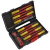 Sealey AK6128 Screwdriver Set 13pc Interchangeable - VDE Approved