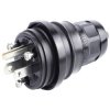 Molex 1301460032 Watertite Extreme Plug Nema 5-15 125v Black