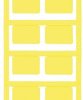 PA device marker, (L x W) 27 x 18 mm, yellow, 80 pcs, 1131850000