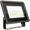 Naświetlacz, projektor LED SMD 10W 750lm 6500K IP65 czarny barwa CW biały zimny V-TAC VT-4914-B