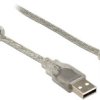 Delock Kabel USB USB 2.0 Złącze męskie USB-A, Złącze męskie USB-B 0.50 m szary 84811