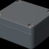 01101000 Aluminium housing, IP66, 58 x 64 x 34 mm