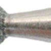 Diamond grinder, Ø 2.7 mm, shaft Ø 2.35 mm, shaft length 44 mm, ball, diamond, 801 104 027