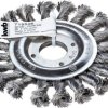 kwb Szczotki tarczowe AGGRESSO-FLEX®, pleciony drut stalowy HSS do szlifierek kątowych 719536 1 szt.