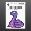 Adafruit Blinka the CircuitPython Sticker