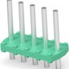 PCB terminal, 5 pole, pitch 3.5 mm, AWG 26-14, 2 A, pin, green, 1986718-5