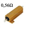 Rezystor drutowy 0,56 Ohm 100W z radiatorem