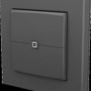 162329A0 Universal Dimmer Switch - Push Button, Anthracite