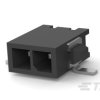 Listwa stykowa PCB 2-pinowe MATE-N-LOK raster: 3 mm Kąt prosty 1-rzędowe TE Connectivity Płyta250 V W osłonie