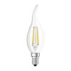 Żarówka LED E14 BA35 4W = 40W 470lm 2700K Ciepła 300 Filament OSRAM STAR