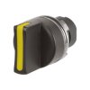 EAO 46-2818.1CZ0.007 Knob selector switch, yellow, 4-position, Cam Q