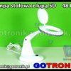 Lampa z lupą 5D (5 dioptrii) 48 LED